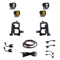 Baja Designs GMC 2020-22 Sierra 2500HD/3500HD S1 Dual Fog Pocket Light Kit