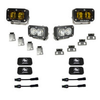 Baja Designs 21+ Ford Raptor / 22+ Bronco S2 SAE Pro Fog Pocket Light Kit