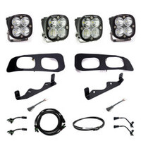 Baja Designs 2023+ Ford F-250/350 Super Duty Squadron Pro Dual Fog Pocket Light Kit w/ Upfitter