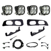 Baja Designs 2023+ Ford F-250/350 Super Duty Squadron Sport Dual Fog Pocket Light Kit w/ Upfitter