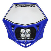 Baja Designs Motorcycle Headlight LED Race Light Blue Squadron Pro