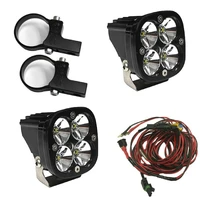 Squadron Pro LED Light Pods Kit w/Horizontal Mounts/2.00in Harness