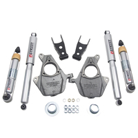 Belltech LOWERING KIT 16.5-18 Chevy Silverado/Sierra All Cab 2in F / 2or3in R w/ Street Perf Shocks