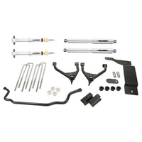 Belltech 07-13 Silverado / Sierra 1500 4WD Ext & Crew Cab 4in Trail Perf Lift Kit w/ Front Sway Bar