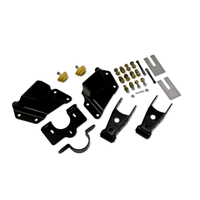 Belltech SHACKLE AND HANGER KIT 99-06 GM/GMC 1500 EXT CAB 4inch