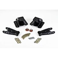 Belltech SHACKLE AND HANGER KIT 94-99 RAM 1500 StdCab 4inch