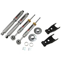 Belltech 09-13 Ford F150 All Cabs Short Bed 2WD Lowering Kit w/ SP Shocks +1 to -3in F/2in R Drop