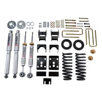 Belltech 09-13 Ford F150 Std Cab Short Bed 2in. or 3in. F/4in. R drop w/ SP Shocks Lowering Kits