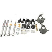 Belltech LOWERING KIT 14 Chev/GM Silverado/Sierra All Cabs 2WD 3in to 4in Front/7in Rear with Shocks