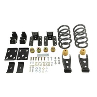 Belltech LOWERING KIT 14 Silverado/Sierra Ext/Crw Cab 2WD 3in or 4in Front/4in Rear w/o Shocks