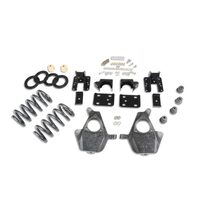 Belltech LOWERING KIT 14 Silverado/Sierra Ext/Crw Cab 2WD 3in or 4in Ft/5in or 6in Rr w/o Shocks