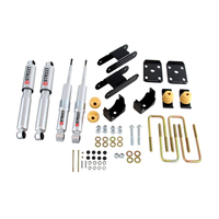 Belltech 2015 GM Colorado/Canyon Ext Cab Short Bed Lowering Kit w/ND II Shocks - 0-3in F/4in R Drop