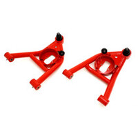 BMR 64-72 A-Body Non-Adj Upper A-Arms (Polyurethane) - Red