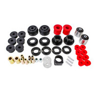 BMR 08-09 Pontiac G8 Rear Suspension Bushing Kit (BK004 BK005 BK006) - Black/Red