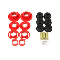 BMR 12-15 5th Gen Camaro Street Version Rear Cradle Bushing Kit (BK001 BK040) - Black/Red