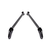 BMR 16-17 6th Gen Camaro Rear Of Rear Cradle Brace - Black Hammertone