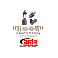 BMR 79-04 Mustang Rear Coilover Conversion Kit w/ Control Arm Bracket - Black Hammertone