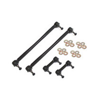 BMR 10-11 5th Gen Camaro Front Sway Bar End Link Kit - Black