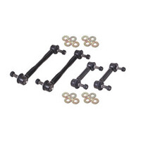 BMR 15-17 S550 Mustang Front Sway Bar End Link Kit - Black