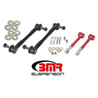 BMR 16-17 6th Gen Camaro Rear Sway Bar End Link Kit - Red