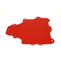 BMR 93-02 F-Body A/C Delete Panel (Aluminum) - Red