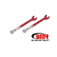 BMR 08-17 Challenger Lower Trailing Arms w/ Single Adj. Rod Ends - Red