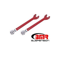 BMR 08-17 Challenger Lower Trailing Arms w/ On-Car Adj. Rod Ends - Red