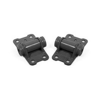 BMR 82-92 F-Body Motor Mount Kit Lower Solid - Black Hammertone