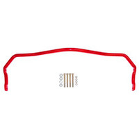 BMR 64-72 A-Body Rear Solid 1.0in Sway Bar Kit - Black Hammertone