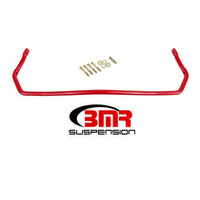 BMR 78-87 G-Body Rear Solid 1.0in Sway Bar Kit - Black Hammertone