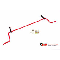 BMR 05-10 S197 Mustang Rear Solid 22mm Sway Bar Kit w/ Bushings & Billet Links - Black Hammertone