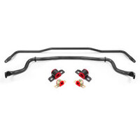 BMR 15-17 S550 Mustang Front & Rear Sway Bar Kit w/ Bushings - Black Hammertone