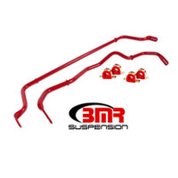 BMR 16-20 6th Gen Camaro Front & Rear Sway Bar Kit w/ Bushings - Black Hammertone