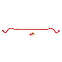 BMR 08-19 Dodge Challenger Rear Hollow 25mm Non-Adjustable Sway Bar Kit - Black Hammertone