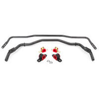 BMR 15-22 S550 Mustang Sway Bar Kit with Bushings Front and Rear Black Hammertone