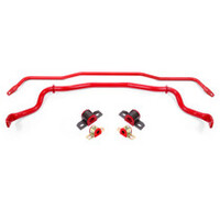 BMR 15-22 S550 Mustang Sway Bar Kit with Bushings  Front and Rear Red