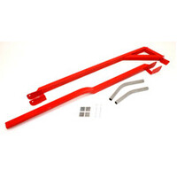 BMR 82-82 3rd Gen F-Body Weld-On Boxed Subframe Connectors (Inside Frame Exhaust) - Red