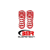 BMR 05-14 S197 Mustang GT/GT500 Rear Performance/Drag Lowering Springs - Red