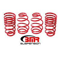 BMR 10-15 5th Gen Camaro V8 Lowering Spring Kit (Set Of 4) - Red