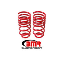 BMR 10-15 5th Gen Camaro V8 Rear Lowering Springs - Red