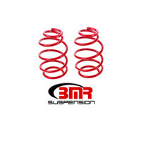 BMR 10-15 5th Gen Camaro V8 Front Lowering Springs - Red