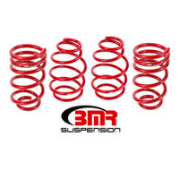 BMR 10-15 5th Gen Camaro V8 Lowering Spring Kit (Set Of 4 Front) - Red