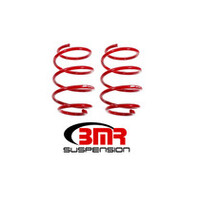 BMR 16-17 6th Gen Camaro V8 Performance Version Lowering Springs (Set Of 4) - Red