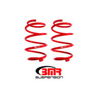 BMR 16-17 6th Gen Camaro V8 Front Performance Version Lowering Springs - Red