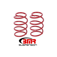 BMR 05-14 S197 Mustang GT Front Handling Version Lowering Springs - Red