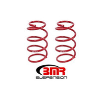 BMR 07-14 Shelby GT500 Front Performance Version Lowering Springs - Red