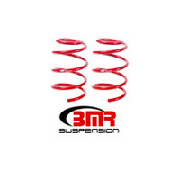 BMR 07-14 Shelby GT500 Rear Handling Version Lowering Springs - Red