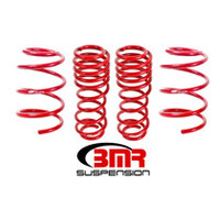 BMR 07-14 Shelby GT500 Drag Lowering Springs (Set Of 4) - Red