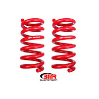 BMR 15-17 S550 Mustang Front Handling Version Lowering Springs - Red