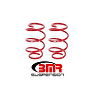 BMR 15-17 S550 Mustang Front Performance Version Lowering Springs - Red